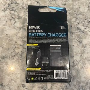 Bower camera battery charger for Sony NP-FM50. Model # CH-G01